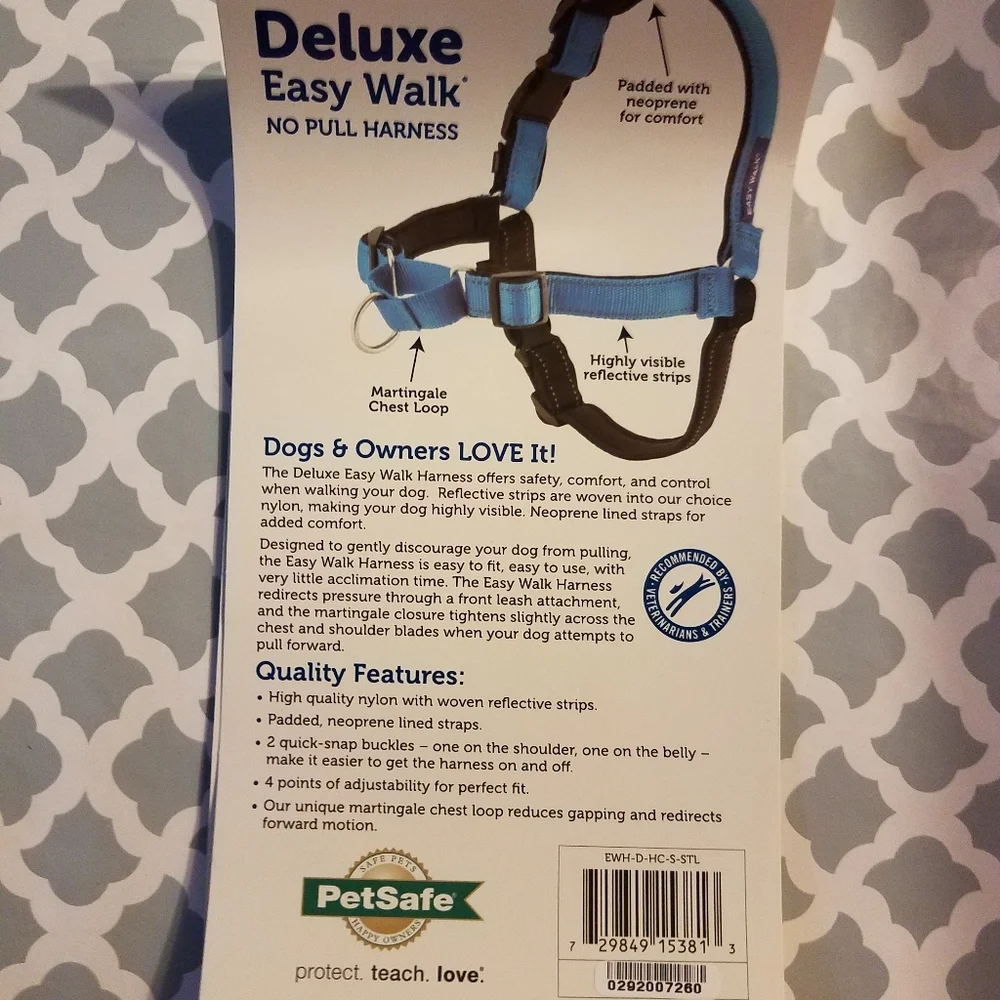 Petsafe No Pull Harness Small NWOT Attached